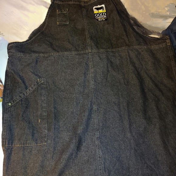Chef Works Black Denim Unisex Apron - Picture 7 of 9